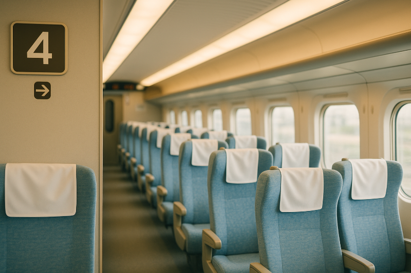 新幹線4号車はなぜうるさい？静かに過ごしたい人が選ぶべき席とは