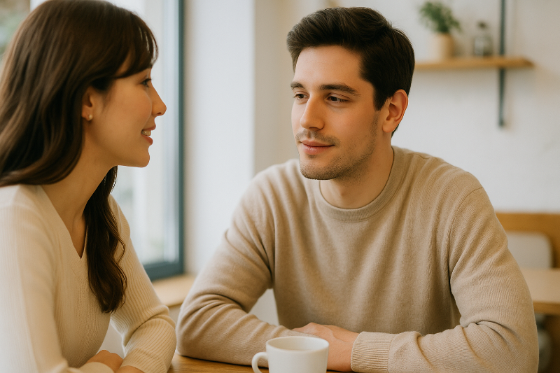 会話中に口を見る男性心理とは？脈ありサインと本音の見抜き方