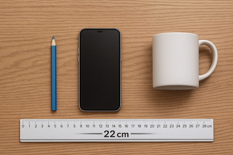 22センチはどのくらい？身近な例でわかるサイズ感を完全解説