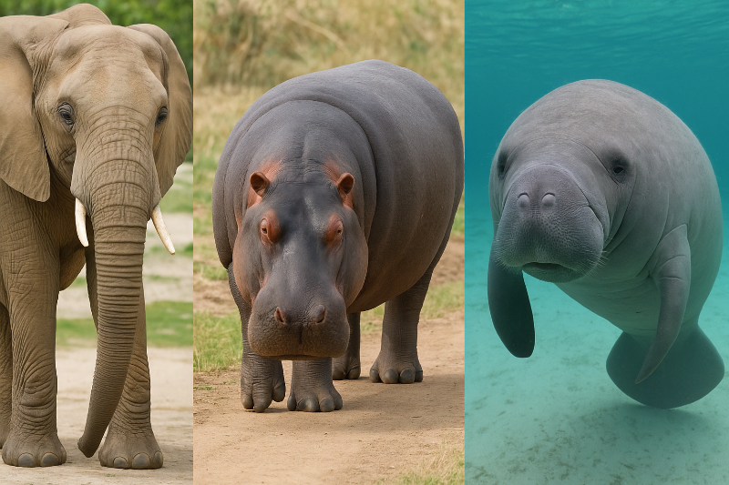 1トンの重さってどのくらい？動物でわかるリアルなスケール感