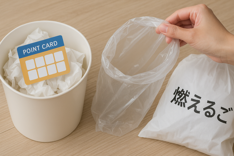 ポイントカードは燃えるゴミで捨ててもいい？正しい分別と安全な処分方法を徹底解説