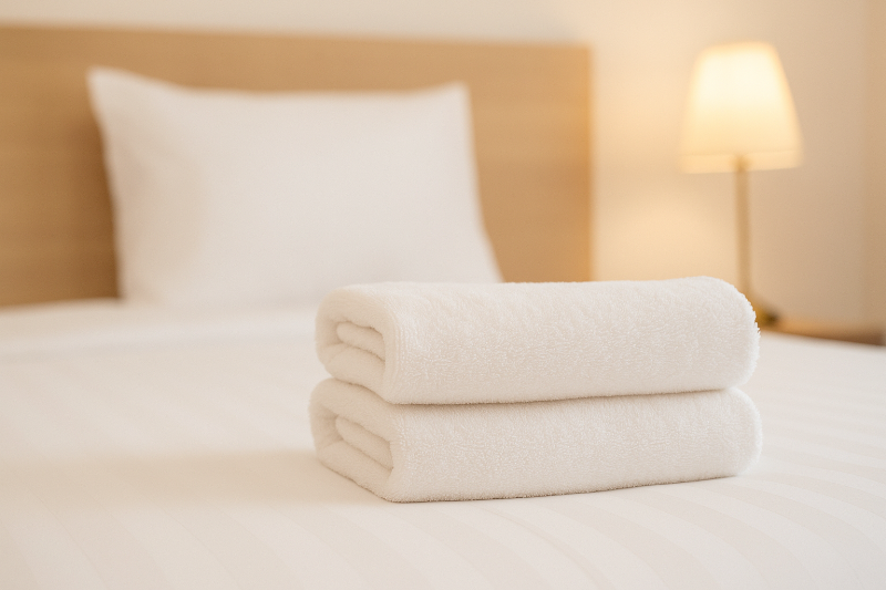 ホテル長期滞在で失敗しない「タオル交換」完全ガイド｜頼み方・頻度・マナーまとめ