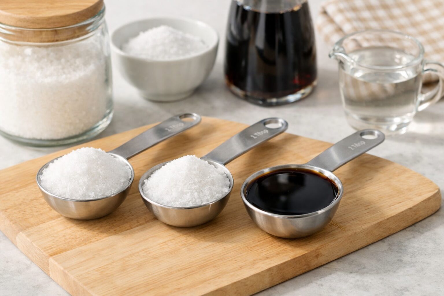 30gは大さじで何杯？砂糖・塩・醤油など実測で分かる換算表