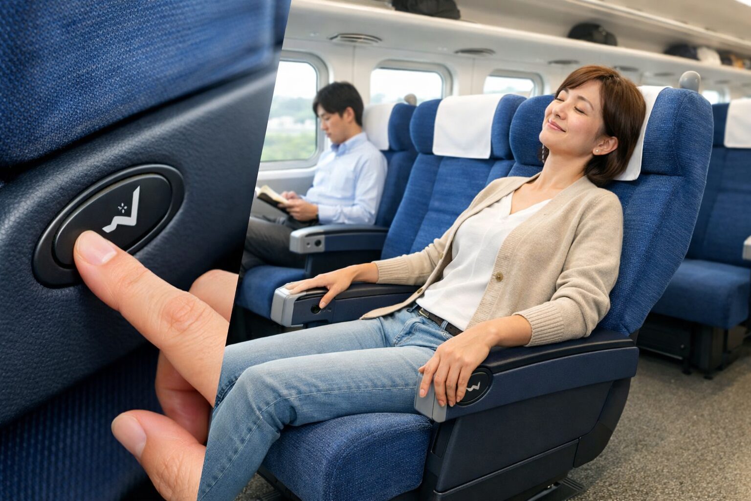 新幹線「こだま」のリクライニングやり方完全ガイド｜マナーと快適な使い方のコツ
