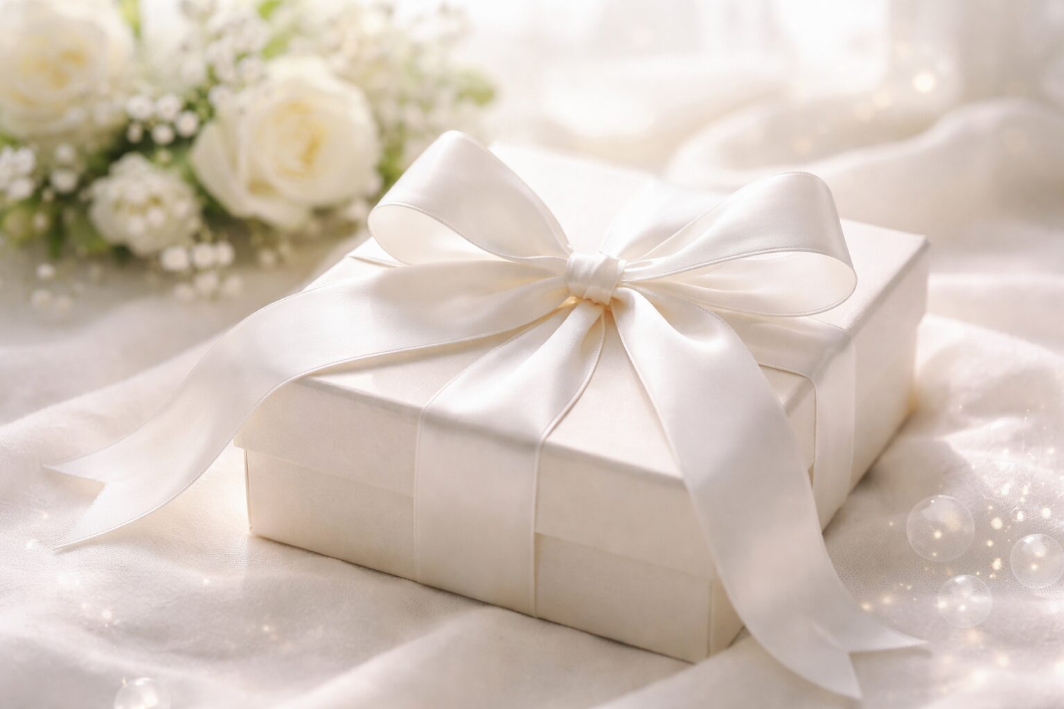白いリボンの意味とは？プレゼントに込める上品で誠実な想い