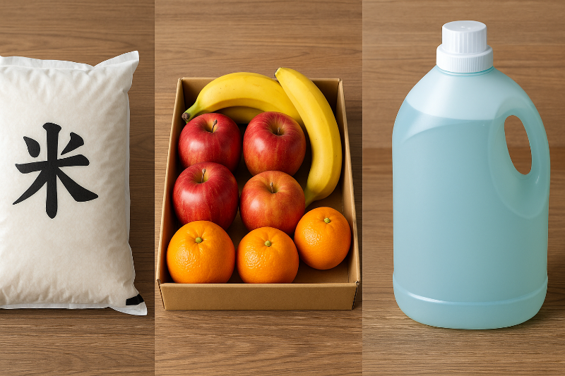 5キロのものってどれくらい？お米・果物・日用品でわかる重さの目安