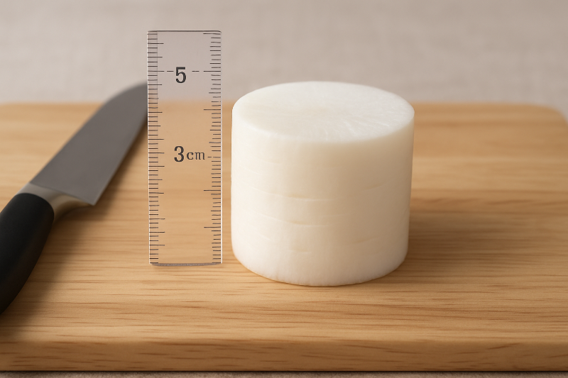 大根200gは何センチ？切り方・料理別の目安を写真なしでわかりやすく解説