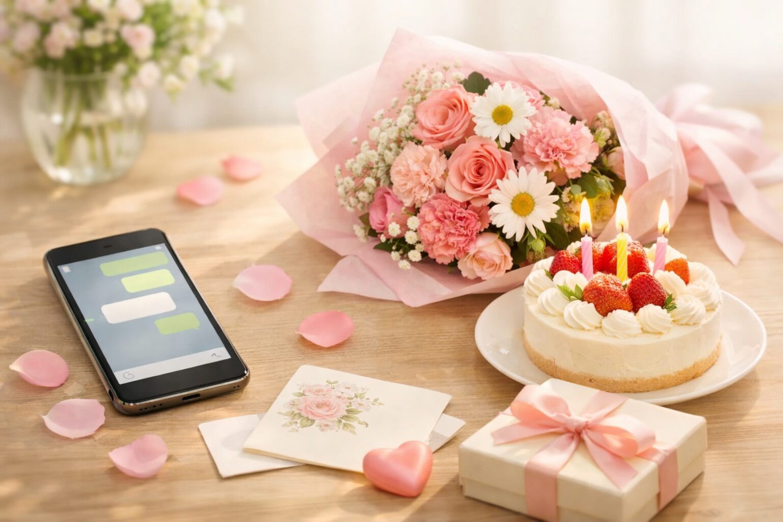 義母への誕生日LINE文例｜短くても心が伝わる一言メッセージ集