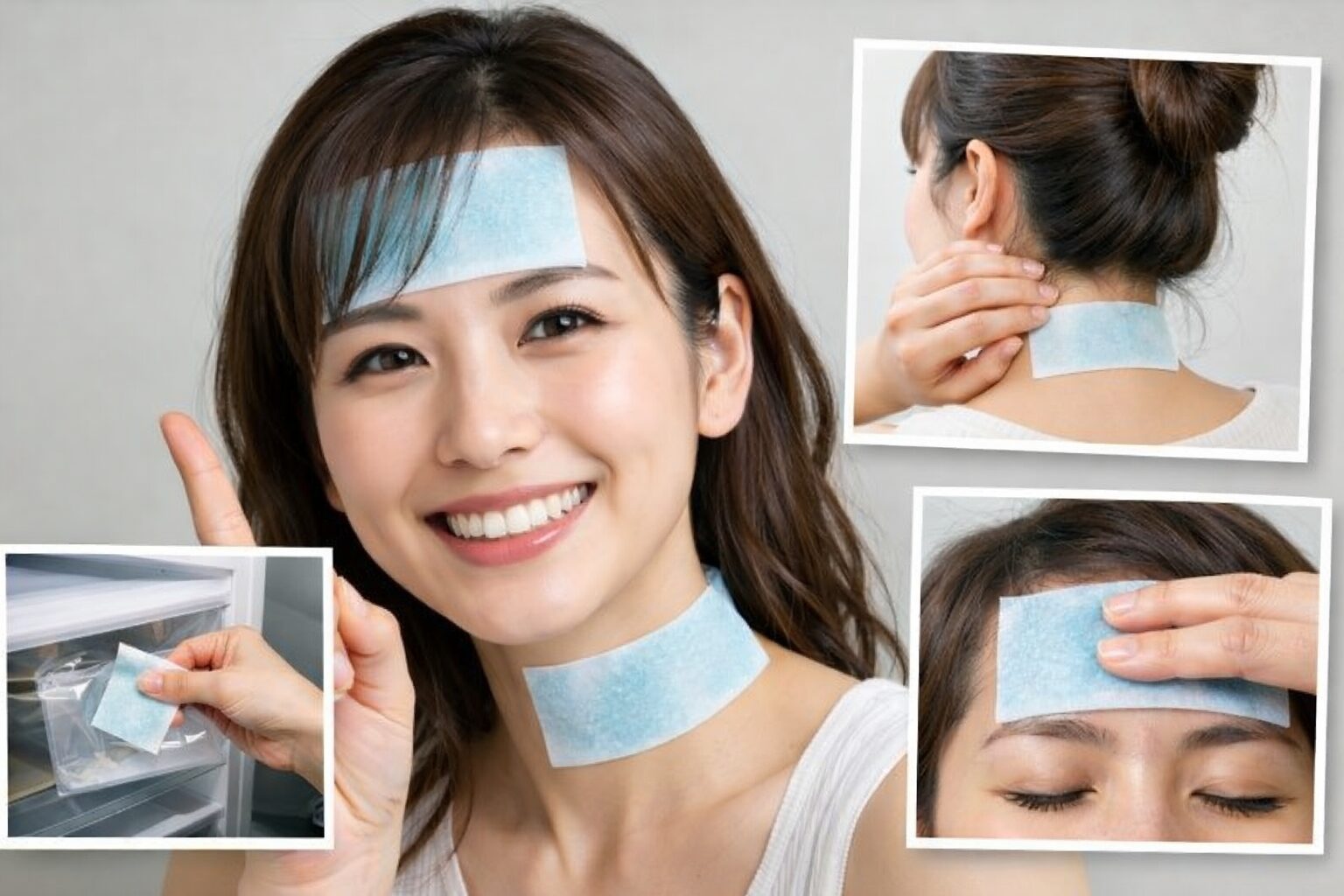 冷えピタが剥がれない！首やおでこで長持ちさせる4つの裏ワザ